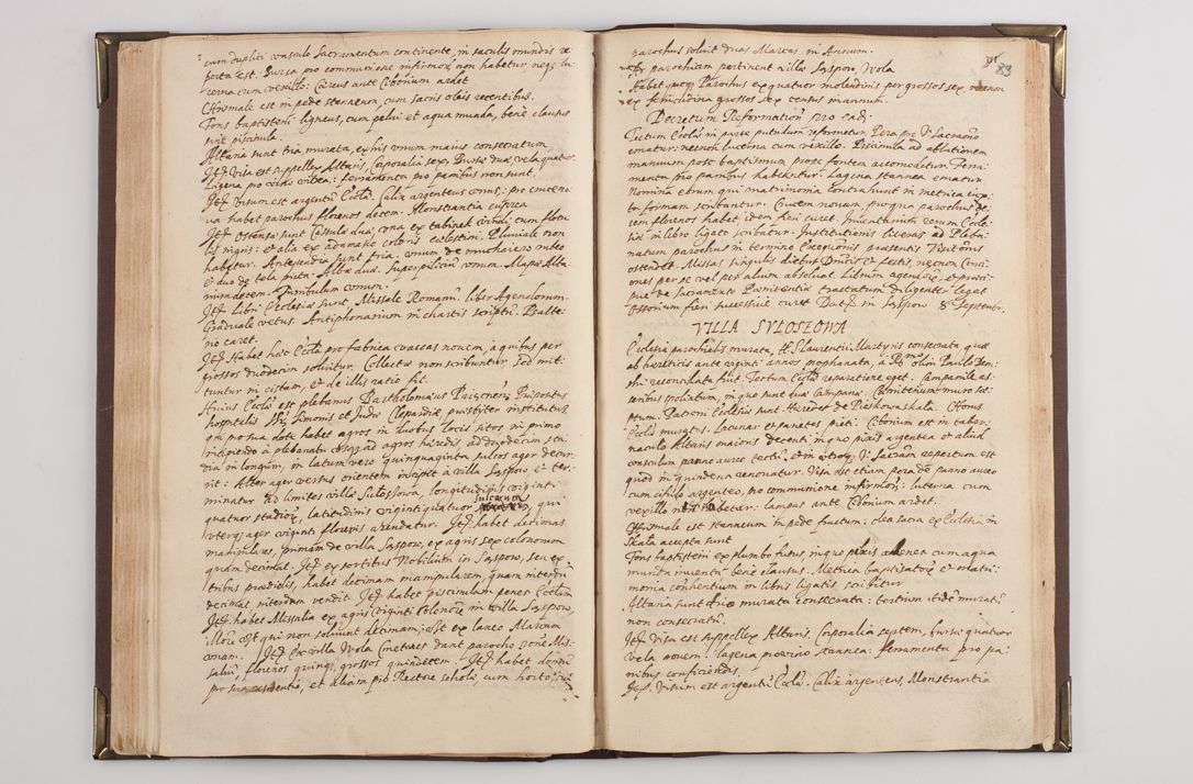 Zdjęcie nr 97 dla obiektu archiwalnego: Visitatio externa decanatus Dobcicensis, Lipnicensis, Voynicensis, Skalensis et Opatovicensis per R. D. Joannem Foxium, archidiaconum Cracoviensem a. D. 1618 peracta