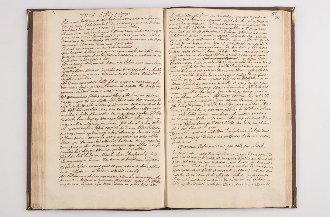 Zdjęcie nr 93 dla obiektu archiwalnego: Visitatio externa decanatus Dobcicensis, Lipnicensis, Voynicensis, Skalensis et Opatovicensis per R. D. Joannem Foxium, archidiaconum Cracoviensem a. D. 1618 peracta
