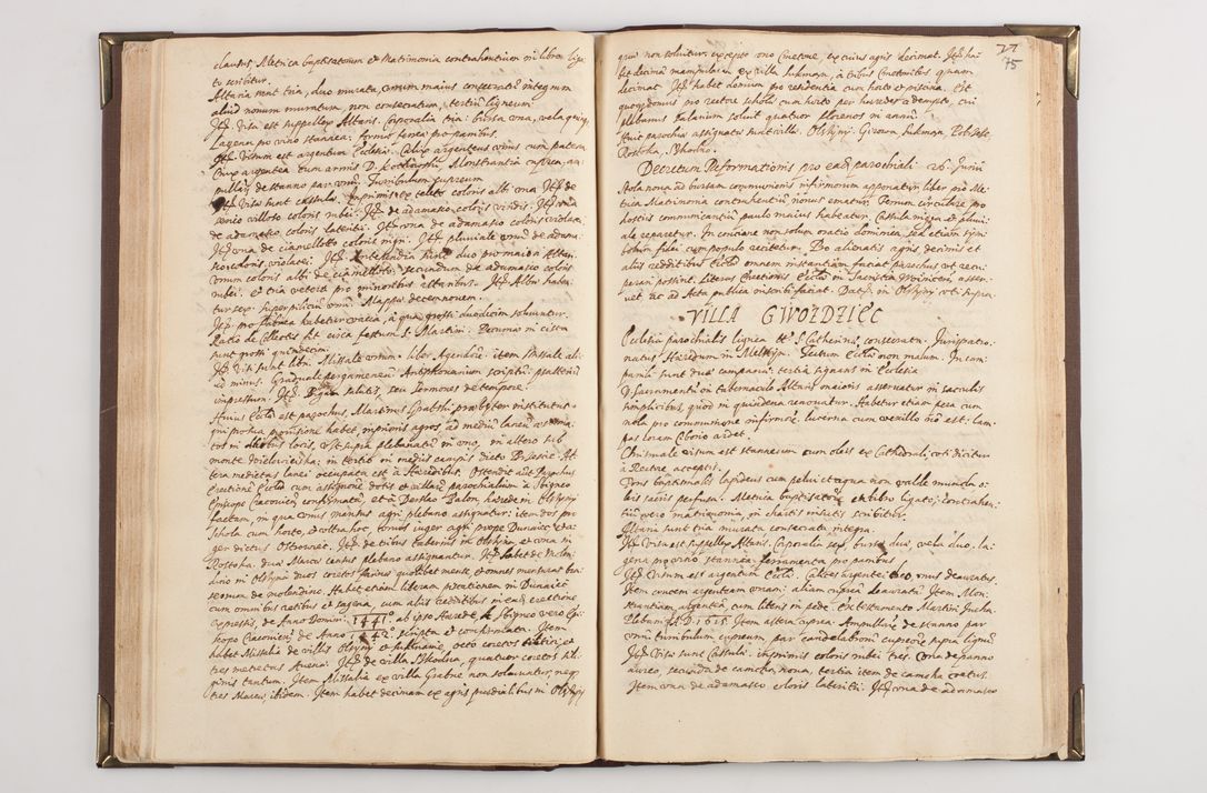 Zdjęcie nr 83 dla obiektu archiwalnego: Visitatio externa decanatus Dobcicensis, Lipnicensis, Voynicensis, Skalensis et Opatovicensis per R. D. Joannem Foxium, archidiaconum Cracoviensem a. D. 1618 peracta