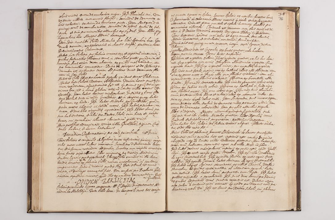 Zdjęcie nr 84 dla obiektu archiwalnego: Visitatio externa decanatus Dobcicensis, Lipnicensis, Voynicensis, Skalensis et Opatovicensis per R. D. Joannem Foxium, archidiaconum Cracoviensem a. D. 1618 peracta