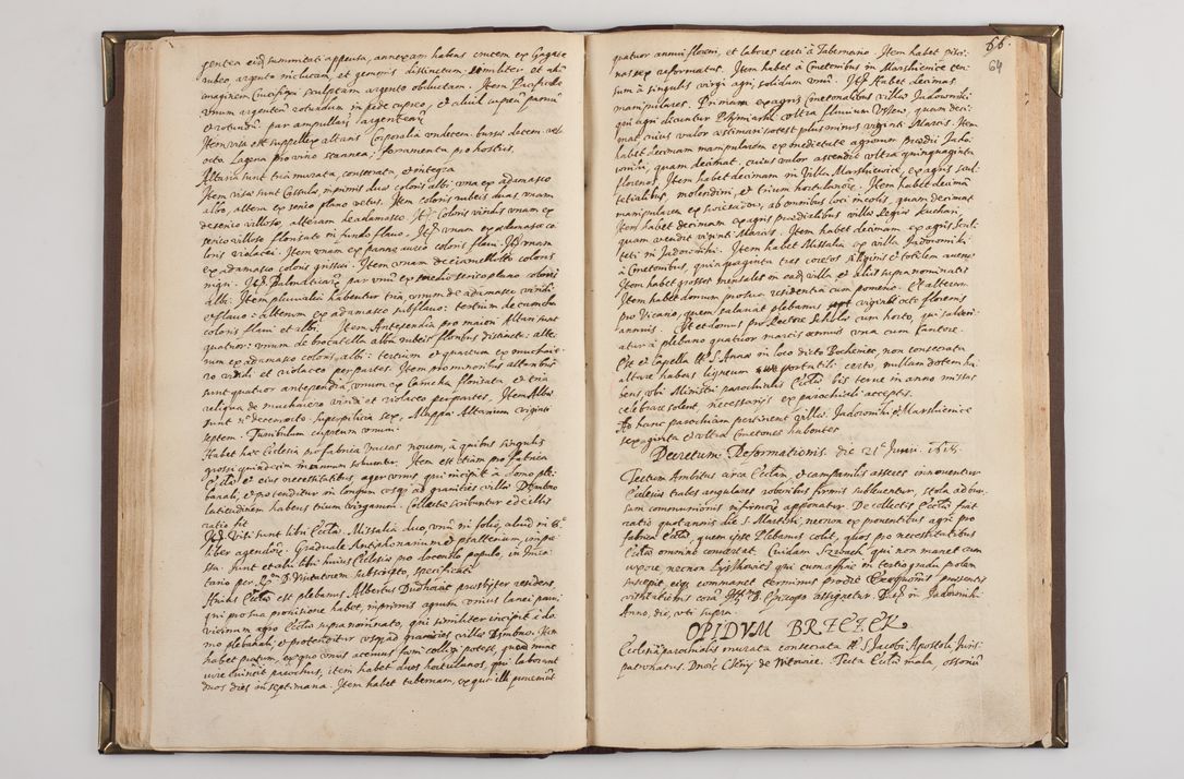 Zdjęcie nr 72 dla obiektu archiwalnego: Visitatio externa decanatus Dobcicensis, Lipnicensis, Voynicensis, Skalensis et Opatovicensis per R. D. Joannem Foxium, archidiaconum Cracoviensem a. D. 1618 peracta