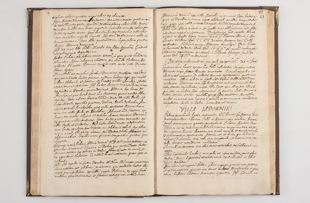 Zdjęcie nr 71 dla obiektu archiwalnego: Visitatio externa decanatus Dobcicensis, Lipnicensis, Voynicensis, Skalensis et Opatovicensis per R. D. Joannem Foxium, archidiaconum Cracoviensem a. D. 1618 peracta