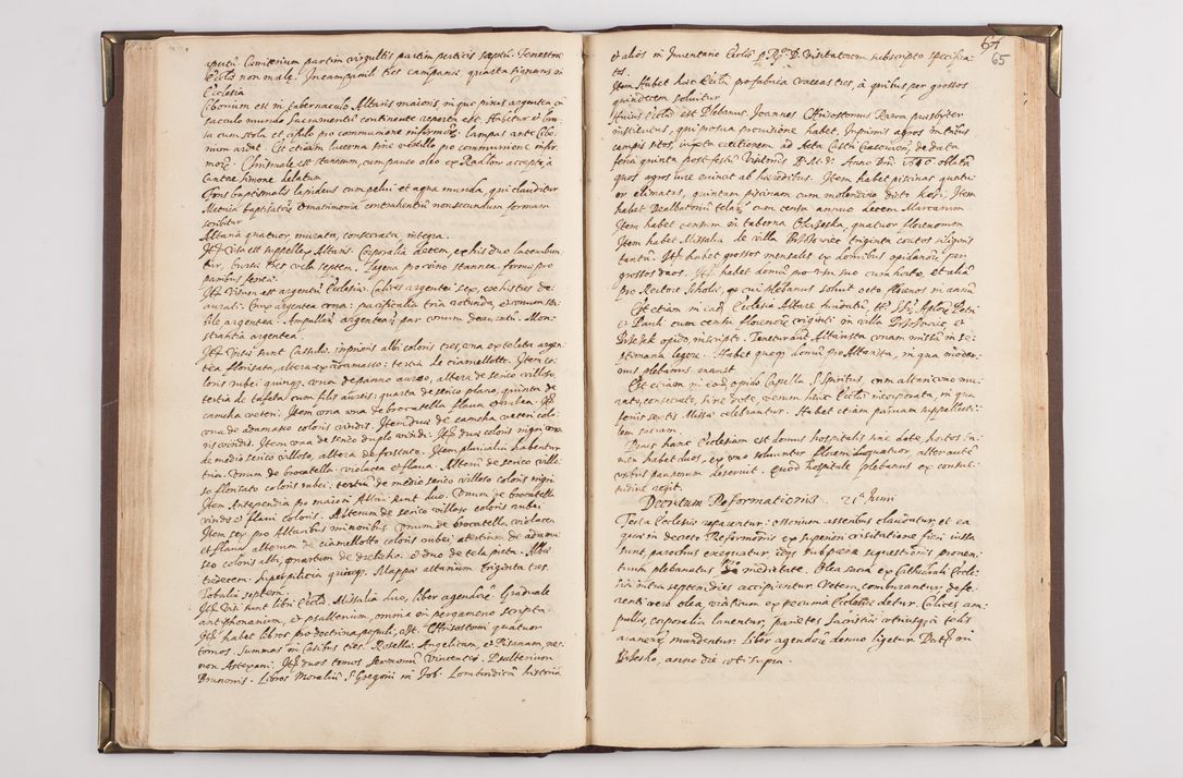 Zdjęcie nr 73 dla obiektu archiwalnego: Visitatio externa decanatus Dobcicensis, Lipnicensis, Voynicensis, Skalensis et Opatovicensis per R. D. Joannem Foxium, archidiaconum Cracoviensem a. D. 1618 peracta