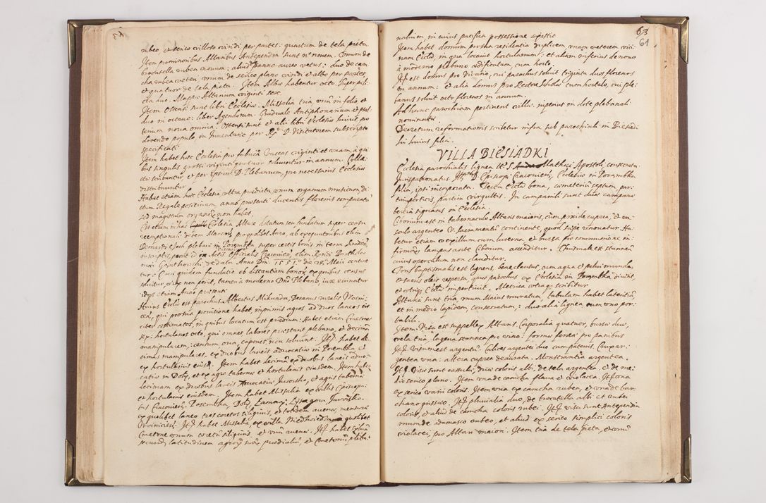 Zdjęcie nr 69 dla obiektu archiwalnego: Visitatio externa decanatus Dobcicensis, Lipnicensis, Voynicensis, Skalensis et Opatovicensis per R. D. Joannem Foxium, archidiaconum Cracoviensem a. D. 1618 peracta