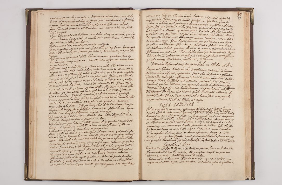 Zdjęcie nr 55 dla obiektu archiwalnego: Visitatio externa decanatus Dobcicensis, Lipnicensis, Voynicensis, Skalensis et Opatovicensis per R. D. Joannem Foxium, archidiaconum Cracoviensem a. D. 1618 peracta