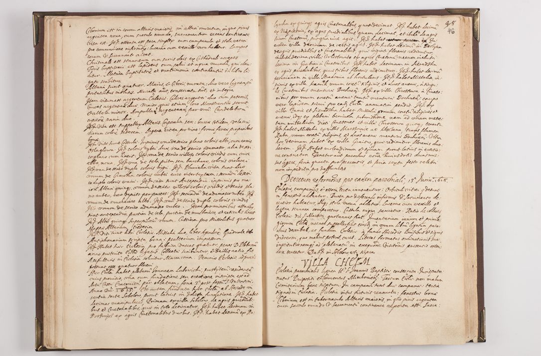 Zdjęcie nr 54 dla obiektu archiwalnego: Visitatio externa decanatus Dobcicensis, Lipnicensis, Voynicensis, Skalensis et Opatovicensis per R. D. Joannem Foxium, archidiaconum Cracoviensem a. D. 1618 peracta