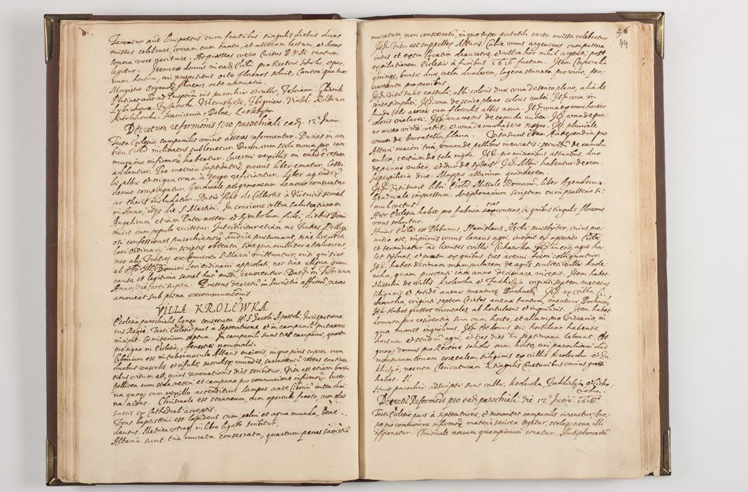 Zdjęcie nr 52 dla obiektu archiwalnego: Visitatio externa decanatus Dobcicensis, Lipnicensis, Voynicensis, Skalensis et Opatovicensis per R. D. Joannem Foxium, archidiaconum Cracoviensem a. D. 1618 peracta