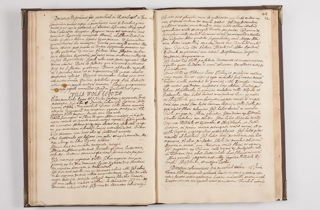 Zdjęcie nr 49 dla obiektu archiwalnego: Visitatio externa decanatus Dobcicensis, Lipnicensis, Voynicensis, Skalensis et Opatovicensis per R. D. Joannem Foxium, archidiaconum Cracoviensem a. D. 1618 peracta