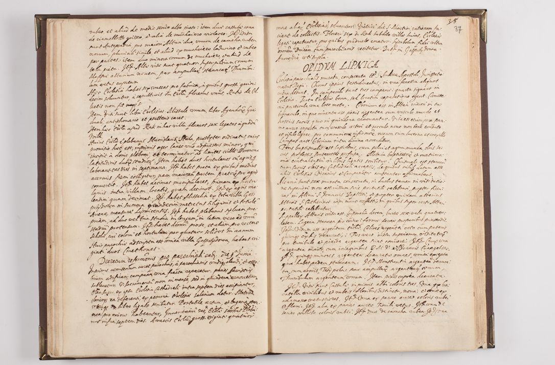 Zdjęcie nr 44 dla obiektu archiwalnego: Visitatio externa decanatus Dobcicensis, Lipnicensis, Voynicensis, Skalensis et Opatovicensis per R. D. Joannem Foxium, archidiaconum Cracoviensem a. D. 1618 peracta