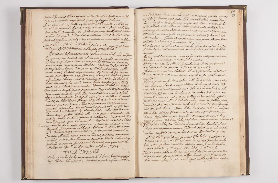 Zdjęcie nr 46 dla obiektu archiwalnego: Visitatio externa decanatus Dobcicensis, Lipnicensis, Voynicensis, Skalensis et Opatovicensis per R. D. Joannem Foxium, archidiaconum Cracoviensem a. D. 1618 peracta