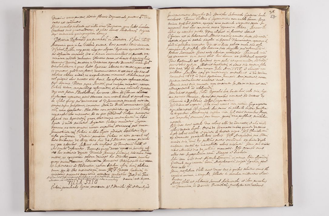 Zdjęcie nr 34 dla obiektu archiwalnego: Visitatio externa decanatus Dobcicensis, Lipnicensis, Voynicensis, Skalensis et Opatovicensis per R. D. Joannem Foxium, archidiaconum Cracoviensem a. D. 1618 peracta