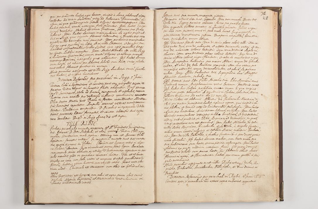 Zdjęcie nr 35 dla obiektu archiwalnego: Visitatio externa decanatus Dobcicensis, Lipnicensis, Voynicensis, Skalensis et Opatovicensis per R. D. Joannem Foxium, archidiaconum Cracoviensem a. D. 1618 peracta