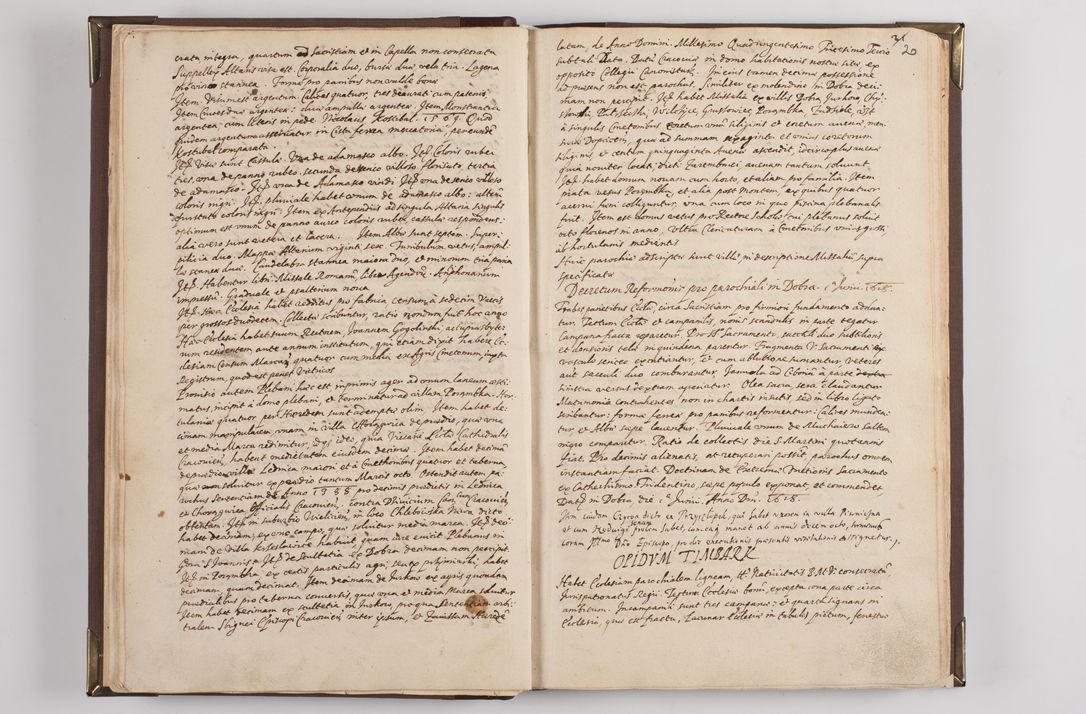 Zdjęcie nr 27 dla obiektu archiwalnego: Visitatio externa decanatus Dobcicensis, Lipnicensis, Voynicensis, Skalensis et Opatovicensis per R. D. Joannem Foxium, archidiaconum Cracoviensem a. D. 1618 peracta