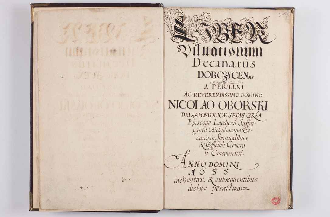 Zdjęcie nr 9 dla obiektu archiwalnego: Liber visitationum decanatus Dobczycensis a perillri ac reverendissimo Domino Nicolao Oborski Dei et Apostolice Sedis Gratia Episcopo Laodicensis Suffraganeo, Archidiacono, Vicario in Spiritualibus et Officiali Generali Cracoviensi 