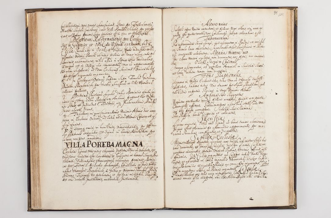 Zdjęcie nr 100 dla obiektu archiwalnego: Liber visitationum decanatus Dobczycensis a perillri ac reverendissimo Domino Nicolao Oborski Dei et Apostolice Sedis Gratia Episcopo Laodicensis Suffraganeo, Archidiacono, Vicario in Spiritualibus et Officiali Generali Cracoviensi 