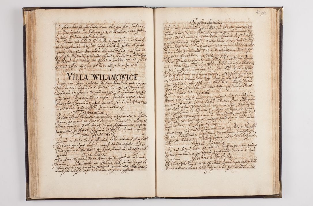 Zdjęcie nr 89 dla obiektu archiwalnego: Liber visitationum decanatus Dobczycensis a perillri ac reverendissimo Domino Nicolao Oborski Dei et Apostolice Sedis Gratia Episcopo Laodicensis Suffraganeo, Archidiacono, Vicario in Spiritualibus et Officiali Generali Cracoviensi 