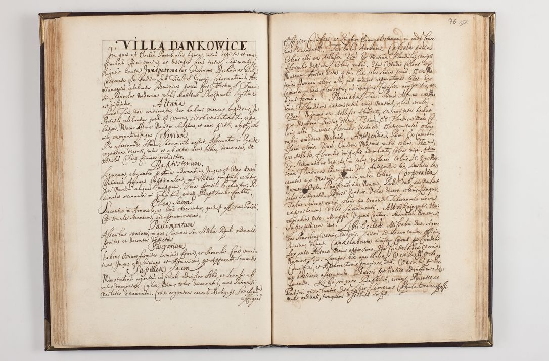 Zdjęcie nr 84 dla obiektu archiwalnego: Liber visitationum decanatus Dobczycensis a perillri ac reverendissimo Domino Nicolao Oborski Dei et Apostolice Sedis Gratia Episcopo Laodicensis Suffraganeo, Archidiacono, Vicario in Spiritualibus et Officiali Generali Cracoviensi 