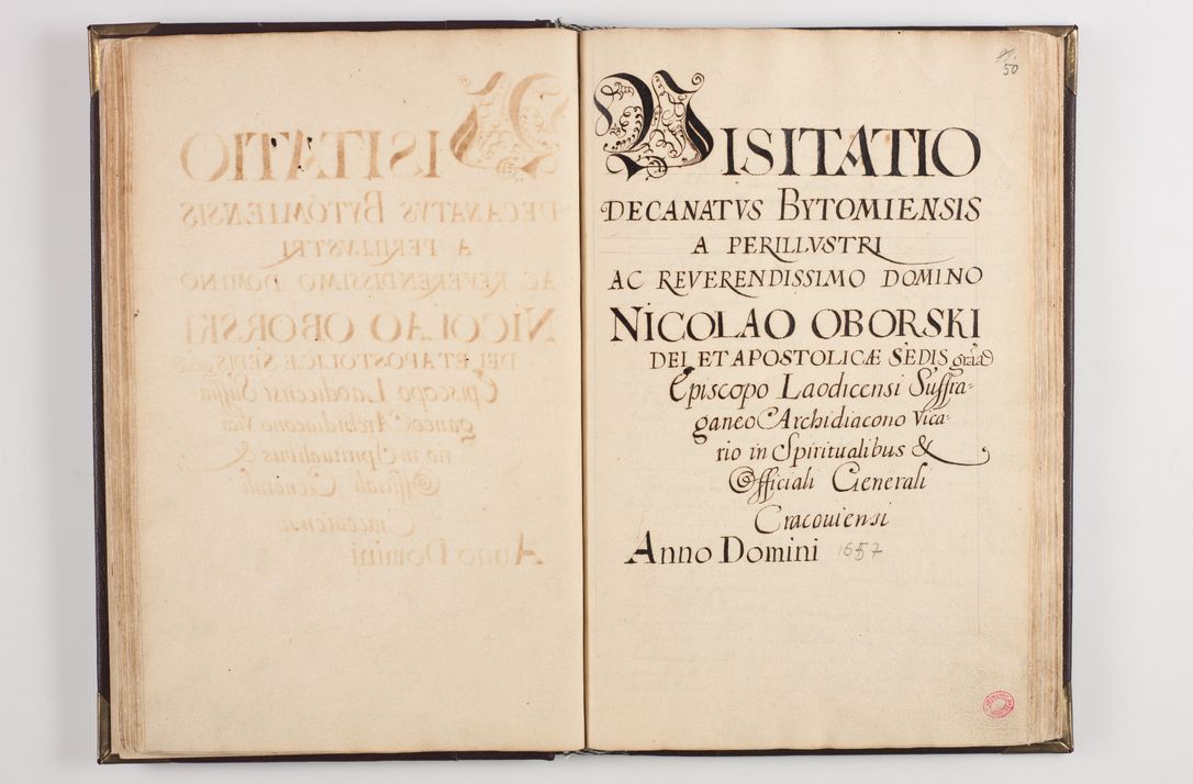 Zdjęcie nr 58 dla obiektu archiwalnego: Liber visitationum decanatus Dobczycensis a perillri ac reverendissimo Domino Nicolao Oborski Dei et Apostolice Sedis Gratia Episcopo Laodicensis Suffraganeo, Archidiacono, Vicario in Spiritualibus et Officiali Generali Cracoviensi 