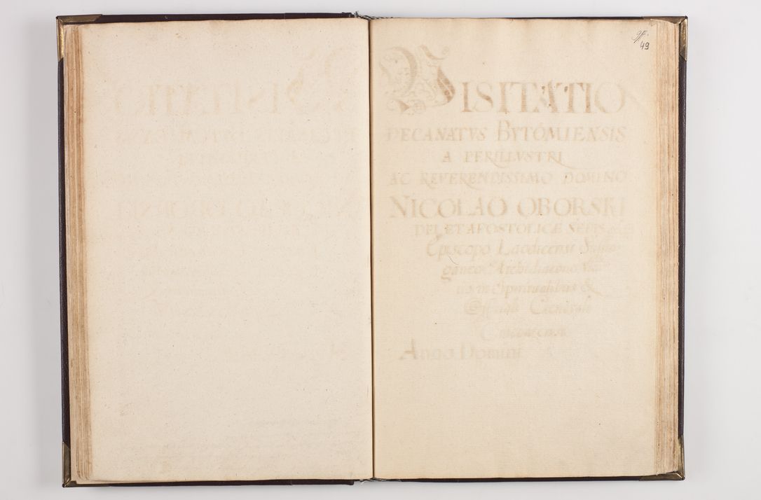 Zdjęcie nr 57 dla obiektu archiwalnego: Liber visitationum decanatus Dobczycensis a perillri ac reverendissimo Domino Nicolao Oborski Dei et Apostolice Sedis Gratia Episcopo Laodicensis Suffraganeo, Archidiacono, Vicario in Spiritualibus et Officiali Generali Cracoviensi 