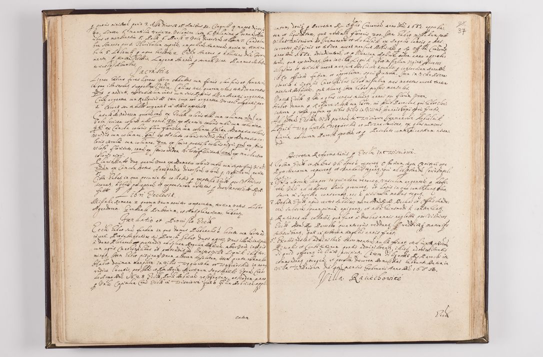 Zdjęcie nr 44 dla obiektu archiwalnego: Liber visitationum decanatus Dobczycensis a perillri ac reverendissimo Domino Nicolao Oborski Dei et Apostolice Sedis Gratia Episcopo Laodicensis Suffraganeo, Archidiacono, Vicario in Spiritualibus et Officiali Generali Cracoviensi 