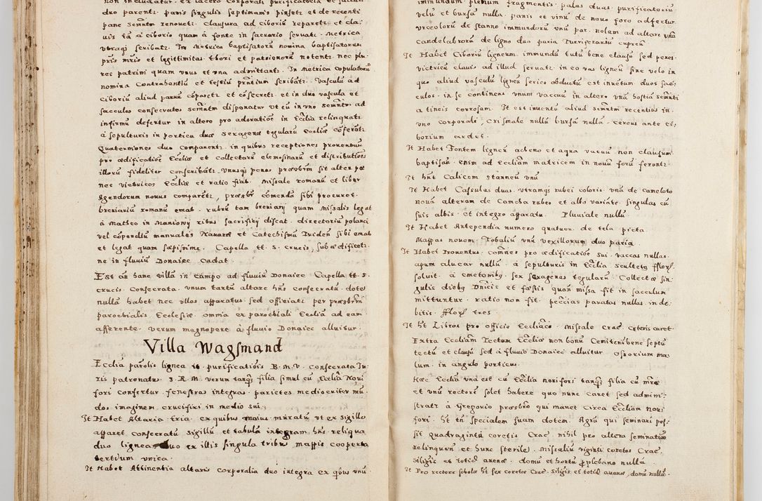 Zdjęcie nr 75 dla obiektu archiwalnego: Acta visitationis exterioris decanatuum Boboviensis, Sandecensis, Novi Fori ad Archidiaconatum Sandecensem pertinentium. Per venerabilem Christophorum Cazimirski praepositum Tarnoviensis ex comissione Illustrissimi Principis et Domini Domini Georgii Divina Miseratione S. R. Eccliae Tituli S. Sixti. Card. Praesbyteri Radziwił nuncupati Episcopatus Cracoviensis et Ducatus Severien administratoris perpertui in Olica et Nieswierz Ducis Anno Domini M.D.XC Sexto Pontificus SS Domini Domini Nostri Clementis Octavi Papae Anno in dictiae nona facta seu expedita