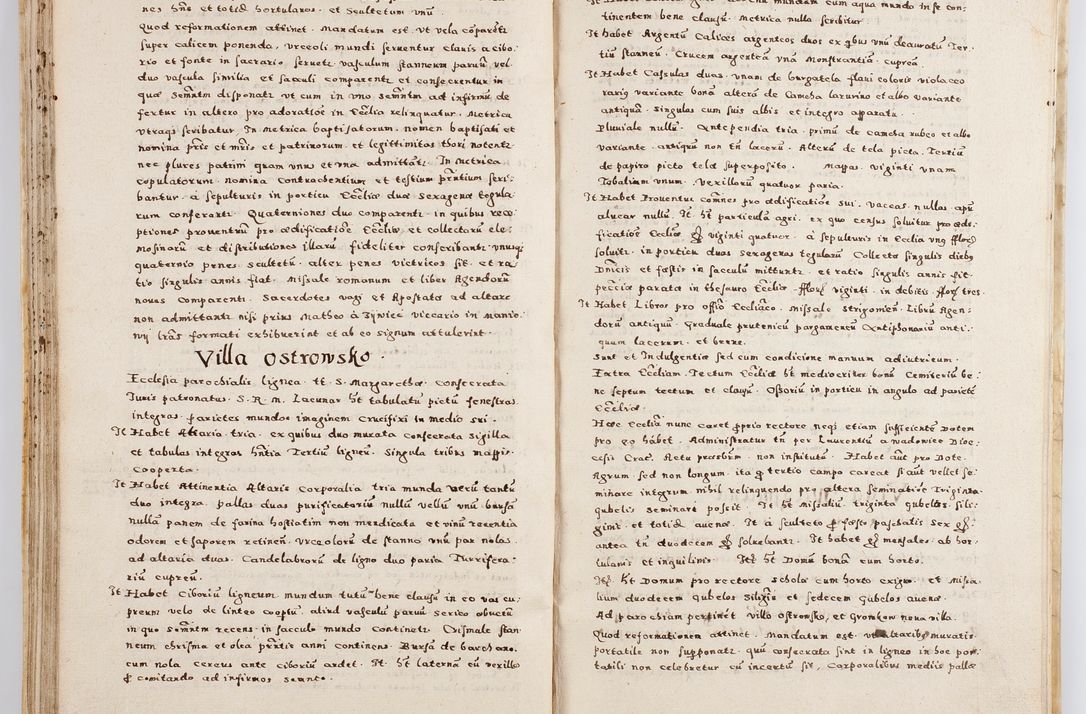 Zdjęcie nr 74 dla obiektu archiwalnego: Acta visitationis exterioris decanatuum Boboviensis, Sandecensis, Novi Fori ad Archidiaconatum Sandecensem pertinentium. Per venerabilem Christophorum Cazimirski praepositum Tarnoviensis ex comissione Illustrissimi Principis et Domini Domini Georgii Divina Miseratione S. R. Eccliae Tituli S. Sixti. Card. Praesbyteri Radziwił nuncupati Episcopatus Cracoviensis et Ducatus Severien administratoris perpertui in Olica et Nieswierz Ducis Anno Domini M.D.XC Sexto Pontificus SS Domini Domini Nostri Clementis Octavi Papae Anno in dictiae nona facta seu expedita