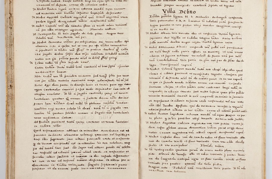 Zdjęcie nr 71 dla obiektu archiwalnego: Acta visitationis exterioris decanatuum Boboviensis, Sandecensis, Novi Fori ad Archidiaconatum Sandecensem pertinentium. Per venerabilem Christophorum Cazimirski praepositum Tarnoviensis ex comissione Illustrissimi Principis et Domini Domini Georgii Divina Miseratione S. R. Eccliae Tituli S. Sixti. Card. Praesbyteri Radziwił nuncupati Episcopatus Cracoviensis et Ducatus Severien administratoris perpertui in Olica et Nieswierz Ducis Anno Domini M.D.XC Sexto Pontificus SS Domini Domini Nostri Clementis Octavi Papae Anno in dictiae nona facta seu expedita