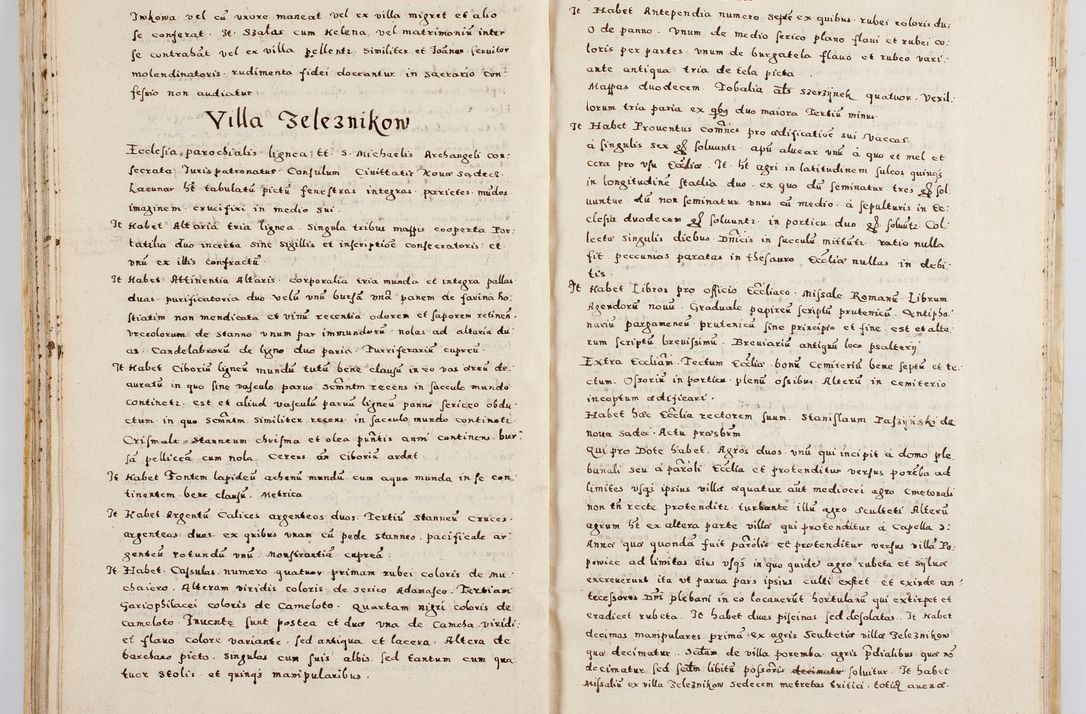 Zdjęcie nr 51 dla obiektu archiwalnego: Acta visitationis exterioris decanatuum Boboviensis, Sandecensis, Novi Fori ad Archidiaconatum Sandecensem pertinentium. Per venerabilem Christophorum Cazimirski praepositum Tarnoviensis ex comissione Illustrissimi Principis et Domini Domini Georgii Divina Miseratione S. R. Eccliae Tituli S. Sixti. Card. Praesbyteri Radziwił nuncupati Episcopatus Cracoviensis et Ducatus Severien administratoris perpertui in Olica et Nieswierz Ducis Anno Domini M.D.XC Sexto Pontificus SS Domini Domini Nostri Clementis Octavi Papae Anno in dictiae nona facta seu expedita