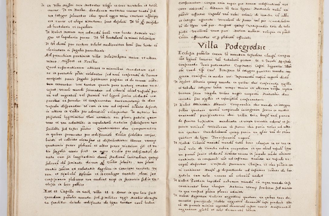 Zdjęcie nr 52 dla obiektu archiwalnego: Acta visitationis exterioris decanatuum Boboviensis, Sandecensis, Novi Fori ad Archidiaconatum Sandecensem pertinentium. Per venerabilem Christophorum Cazimirski praepositum Tarnoviensis ex comissione Illustrissimi Principis et Domini Domini Georgii Divina Miseratione S. R. Eccliae Tituli S. Sixti. Card. Praesbyteri Radziwił nuncupati Episcopatus Cracoviensis et Ducatus Severien administratoris perpertui in Olica et Nieswierz Ducis Anno Domini M.D.XC Sexto Pontificus SS Domini Domini Nostri Clementis Octavi Papae Anno in dictiae nona facta seu expedita