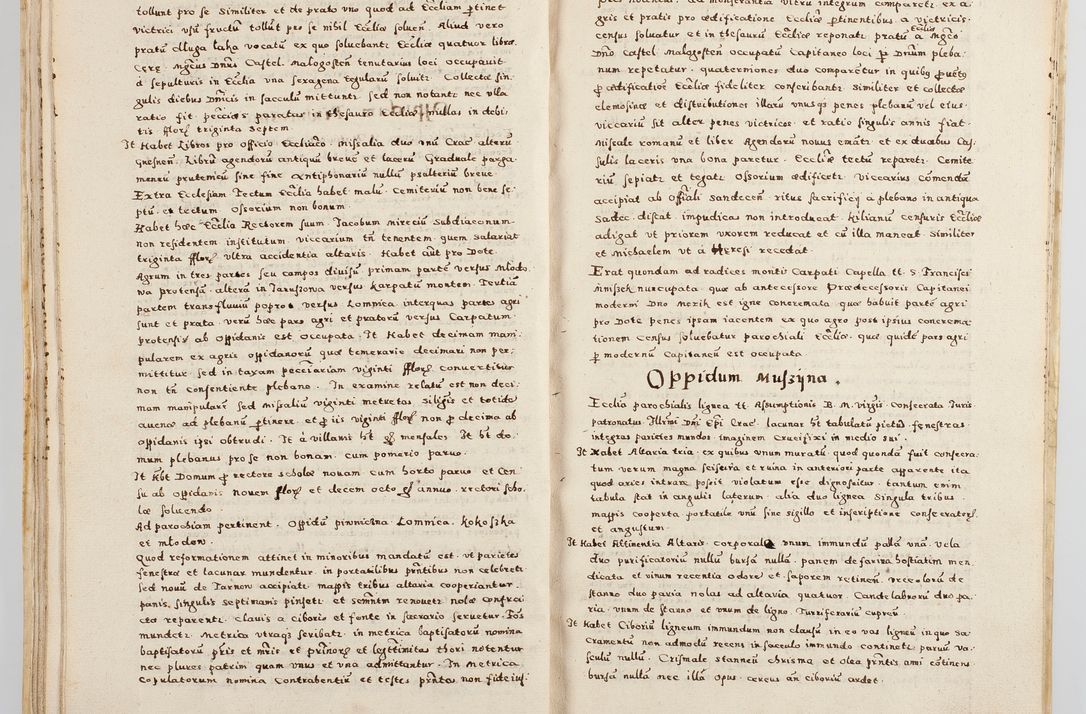 Zdjęcie nr 41 dla obiektu archiwalnego: Acta visitationis exterioris decanatuum Boboviensis, Sandecensis, Novi Fori ad Archidiaconatum Sandecensem pertinentium. Per venerabilem Christophorum Cazimirski praepositum Tarnoviensis ex comissione Illustrissimi Principis et Domini Domini Georgii Divina Miseratione S. R. Eccliae Tituli S. Sixti. Card. Praesbyteri Radziwił nuncupati Episcopatus Cracoviensis et Ducatus Severien administratoris perpertui in Olica et Nieswierz Ducis Anno Domini M.D.XC Sexto Pontificus SS Domini Domini Nostri Clementis Octavi Papae Anno in dictiae nona facta seu expedita