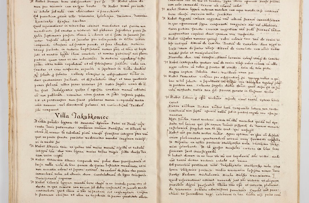 Zdjęcie nr 30 dla obiektu archiwalnego: Acta visitationis exterioris decanatuum Boboviensis, Sandecensis, Novi Fori ad Archidiaconatum Sandecensem pertinentium. Per venerabilem Christophorum Cazimirski praepositum Tarnoviensis ex comissione Illustrissimi Principis et Domini Domini Georgii Divina Miseratione S. R. Eccliae Tituli S. Sixti. Card. Praesbyteri Radziwił nuncupati Episcopatus Cracoviensis et Ducatus Severien administratoris perpertui in Olica et Nieswierz Ducis Anno Domini M.D.XC Sexto Pontificus SS Domini Domini Nostri Clementis Octavi Papae Anno in dictiae nona facta seu expedita