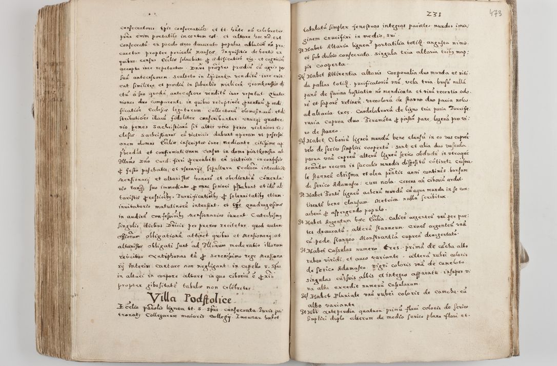 Zdjęcie nr 252 dla obiektu archiwalnego: Acta visitationis exterioris decanatuum Tarnoviensis, Dobcicensis, Woynicensis, Opatowiensis, Lypnicensis et Wielicensis ad Archidiaconatum Cracoviensis pertinentium per venerabilem Christophorum Cazimirski Praepositum Tarnoviensis mandato Illustrissimi Principis et Domini Domini Georgini Divina Miseratione S. R. Ecclessia Tituli S. Sixti Card. Praesbyteri Rzadziwł nuncupati Episcopatus Cracoviensis et Ducatus Severiensis administratoris perpetui in Olica et Neswiesz Ducis et ex commissione admodum Rndi. Dni. D. Stanislai Crasinski Archidiaconi in spiritualibus vicarii et generalis officialis Cracoviensis etc. etc.