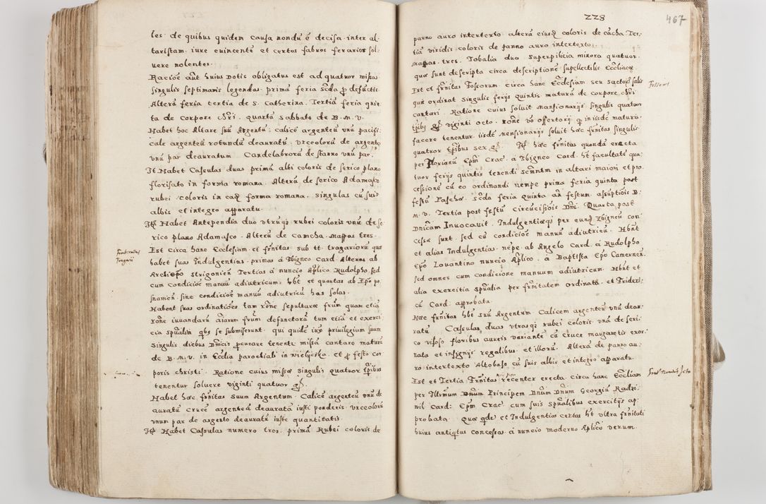 Zdjęcie nr 249 dla obiektu archiwalnego: Acta visitationis exterioris decanatuum Tarnoviensis, Dobcicensis, Woynicensis, Opatowiensis, Lypnicensis et Wielicensis ad Archidiaconatum Cracoviensis pertinentium per venerabilem Christophorum Cazimirski Praepositum Tarnoviensis mandato Illustrissimi Principis et Domini Domini Georgini Divina Miseratione S. R. Ecclessia Tituli S. Sixti Card. Praesbyteri Rzadziwł nuncupati Episcopatus Cracoviensis et Ducatus Severiensis administratoris perpetui in Olica et Neswiesz Ducis et ex commissione admodum Rndi. Dni. D. Stanislai Crasinski Archidiaconi in spiritualibus vicarii et generalis officialis Cracoviensis etc. etc.