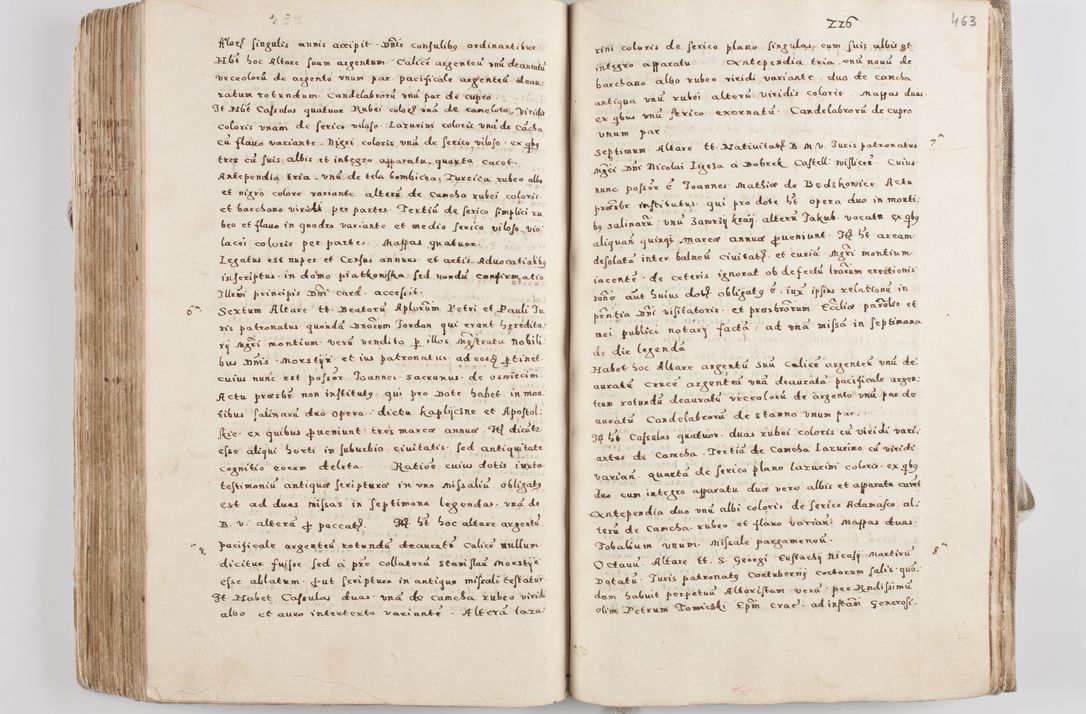 Zdjęcie nr 247 dla obiektu archiwalnego: Acta visitationis exterioris decanatuum Tarnoviensis, Dobcicensis, Woynicensis, Opatowiensis, Lypnicensis et Wielicensis ad Archidiaconatum Cracoviensis pertinentium per venerabilem Christophorum Cazimirski Praepositum Tarnoviensis mandato Illustrissimi Principis et Domini Domini Georgini Divina Miseratione S. R. Ecclessia Tituli S. Sixti Card. Praesbyteri Rzadziwł nuncupati Episcopatus Cracoviensis et Ducatus Severiensis administratoris perpetui in Olica et Neswiesz Ducis et ex commissione admodum Rndi. Dni. D. Stanislai Crasinski Archidiaconi in spiritualibus vicarii et generalis officialis Cracoviensis etc. etc.