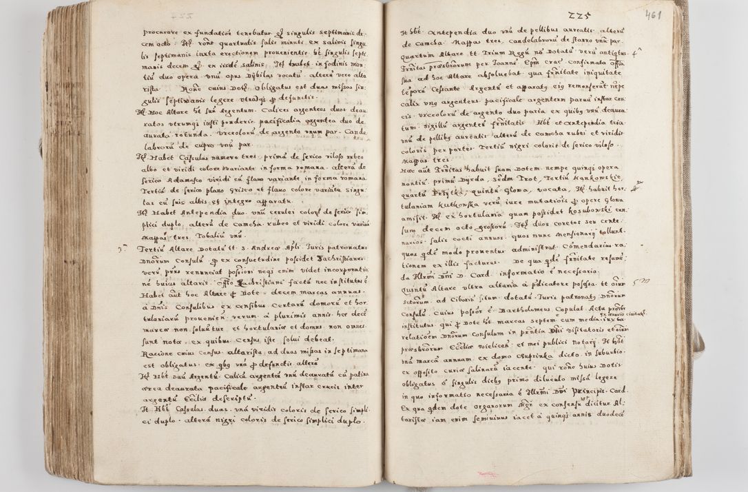 Zdjęcie nr 246 dla obiektu archiwalnego: Acta visitationis exterioris decanatuum Tarnoviensis, Dobcicensis, Woynicensis, Opatowiensis, Lypnicensis et Wielicensis ad Archidiaconatum Cracoviensis pertinentium per venerabilem Christophorum Cazimirski Praepositum Tarnoviensis mandato Illustrissimi Principis et Domini Domini Georgini Divina Miseratione S. R. Ecclessia Tituli S. Sixti Card. Praesbyteri Rzadziwł nuncupati Episcopatus Cracoviensis et Ducatus Severiensis administratoris perpetui in Olica et Neswiesz Ducis et ex commissione admodum Rndi. Dni. D. Stanislai Crasinski Archidiaconi in spiritualibus vicarii et generalis officialis Cracoviensis etc. etc.