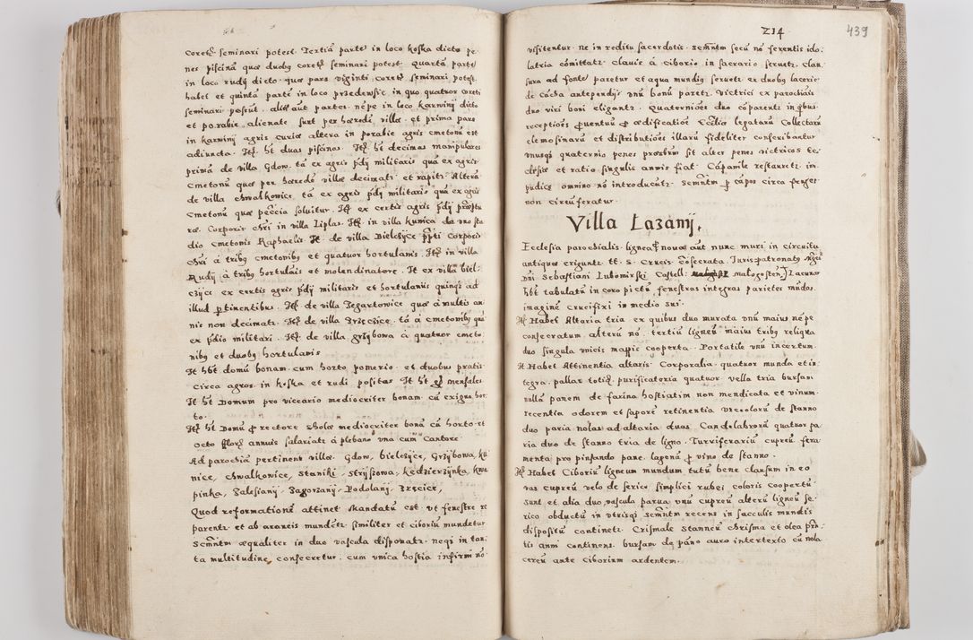 Zdjęcie nr 235 dla obiektu archiwalnego: Acta visitationis exterioris decanatuum Tarnoviensis, Dobcicensis, Woynicensis, Opatowiensis, Lypnicensis et Wielicensis ad Archidiaconatum Cracoviensis pertinentium per venerabilem Christophorum Cazimirski Praepositum Tarnoviensis mandato Illustrissimi Principis et Domini Domini Georgini Divina Miseratione S. R. Ecclessia Tituli S. Sixti Card. Praesbyteri Rzadziwł nuncupati Episcopatus Cracoviensis et Ducatus Severiensis administratoris perpetui in Olica et Neswiesz Ducis et ex commissione admodum Rndi. Dni. D. Stanislai Crasinski Archidiaconi in spiritualibus vicarii et generalis officialis Cracoviensis etc. etc.
