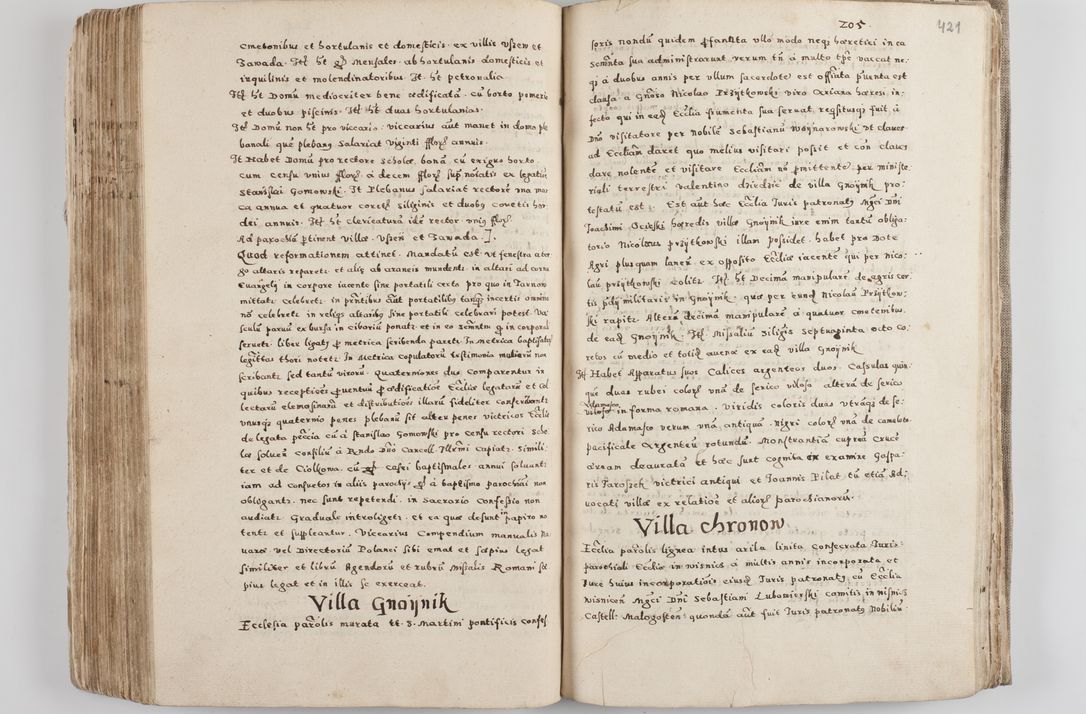 Zdjęcie nr 226 dla obiektu archiwalnego: Acta visitationis exterioris decanatuum Tarnoviensis, Dobcicensis, Woynicensis, Opatowiensis, Lypnicensis et Wielicensis ad Archidiaconatum Cracoviensis pertinentium per venerabilem Christophorum Cazimirski Praepositum Tarnoviensis mandato Illustrissimi Principis et Domini Domini Georgini Divina Miseratione S. R. Ecclessia Tituli S. Sixti Card. Praesbyteri Rzadziwł nuncupati Episcopatus Cracoviensis et Ducatus Severiensis administratoris perpetui in Olica et Neswiesz Ducis et ex commissione admodum Rndi. Dni. D. Stanislai Crasinski Archidiaconi in spiritualibus vicarii et generalis officialis Cracoviensis etc. etc.