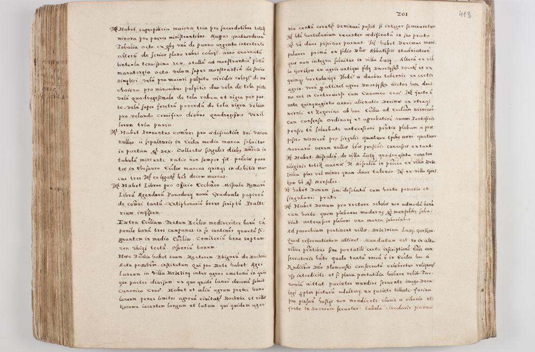 Zdjęcie nr 222 dla obiektu archiwalnego: Acta visitationis exterioris decanatuum Tarnoviensis, Dobcicensis, Woynicensis, Opatowiensis, Lypnicensis et Wielicensis ad Archidiaconatum Cracoviensis pertinentium per venerabilem Christophorum Cazimirski Praepositum Tarnoviensis mandato Illustrissimi Principis et Domini Domini Georgini Divina Miseratione S. R. Ecclessia Tituli S. Sixti Card. Praesbyteri Rzadziwł nuncupati Episcopatus Cracoviensis et Ducatus Severiensis administratoris perpetui in Olica et Neswiesz Ducis et ex commissione admodum Rndi. Dni. D. Stanislai Crasinski Archidiaconi in spiritualibus vicarii et generalis officialis Cracoviensis etc. etc.