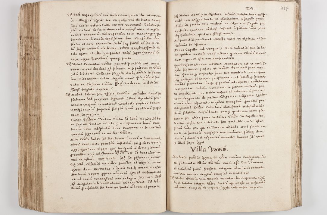 Zdjęcie nr 224 dla obiektu archiwalnego: Acta visitationis exterioris decanatuum Tarnoviensis, Dobcicensis, Woynicensis, Opatowiensis, Lypnicensis et Wielicensis ad Archidiaconatum Cracoviensis pertinentium per venerabilem Christophorum Cazimirski Praepositum Tarnoviensis mandato Illustrissimi Principis et Domini Domini Georgini Divina Miseratione S. R. Ecclessia Tituli S. Sixti Card. Praesbyteri Rzadziwł nuncupati Episcopatus Cracoviensis et Ducatus Severiensis administratoris perpetui in Olica et Neswiesz Ducis et ex commissione admodum Rndi. Dni. D. Stanislai Crasinski Archidiaconi in spiritualibus vicarii et generalis officialis Cracoviensis etc. etc.