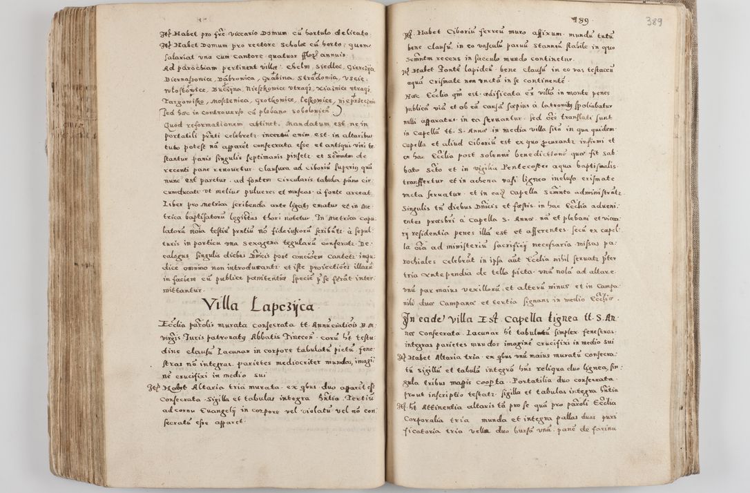 Zdjęcie nr 210 dla obiektu archiwalnego: Acta visitationis exterioris decanatuum Tarnoviensis, Dobcicensis, Woynicensis, Opatowiensis, Lypnicensis et Wielicensis ad Archidiaconatum Cracoviensis pertinentium per venerabilem Christophorum Cazimirski Praepositum Tarnoviensis mandato Illustrissimi Principis et Domini Domini Georgini Divina Miseratione S. R. Ecclessia Tituli S. Sixti Card. Praesbyteri Rzadziwł nuncupati Episcopatus Cracoviensis et Ducatus Severiensis administratoris perpetui in Olica et Neswiesz Ducis et ex commissione admodum Rndi. Dni. D. Stanislai Crasinski Archidiaconi in spiritualibus vicarii et generalis officialis Cracoviensis etc. etc.
