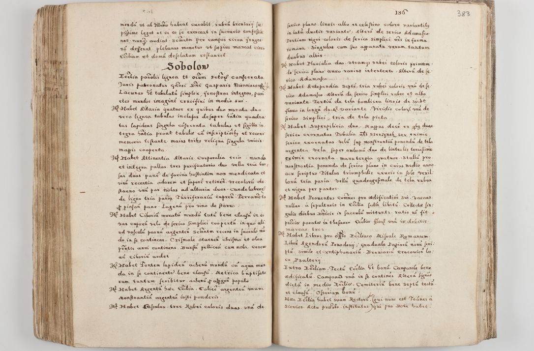 Zdjęcie nr 207 dla obiektu archiwalnego: Acta visitationis exterioris decanatuum Tarnoviensis, Dobcicensis, Woynicensis, Opatowiensis, Lypnicensis et Wielicensis ad Archidiaconatum Cracoviensis pertinentium per venerabilem Christophorum Cazimirski Praepositum Tarnoviensis mandato Illustrissimi Principis et Domini Domini Georgini Divina Miseratione S. R. Ecclessia Tituli S. Sixti Card. Praesbyteri Rzadziwł nuncupati Episcopatus Cracoviensis et Ducatus Severiensis administratoris perpetui in Olica et Neswiesz Ducis et ex commissione admodum Rndi. Dni. D. Stanislai Crasinski Archidiaconi in spiritualibus vicarii et generalis officialis Cracoviensis etc. etc.