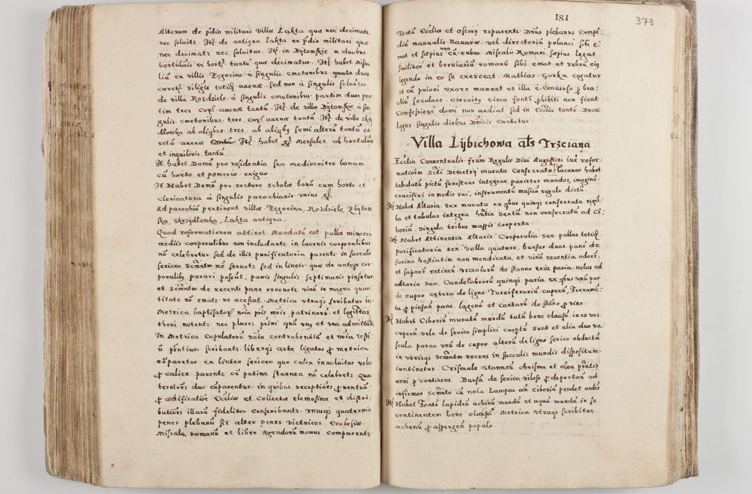 Zdjęcie nr 202 dla obiektu archiwalnego: Acta visitationis exterioris decanatuum Tarnoviensis, Dobcicensis, Woynicensis, Opatowiensis, Lypnicensis et Wielicensis ad Archidiaconatum Cracoviensis pertinentium per venerabilem Christophorum Cazimirski Praepositum Tarnoviensis mandato Illustrissimi Principis et Domini Domini Georgini Divina Miseratione S. R. Ecclessia Tituli S. Sixti Card. Praesbyteri Rzadziwł nuncupati Episcopatus Cracoviensis et Ducatus Severiensis administratoris perpetui in Olica et Neswiesz Ducis et ex commissione admodum Rndi. Dni. D. Stanislai Crasinski Archidiaconi in spiritualibus vicarii et generalis officialis Cracoviensis etc. etc.