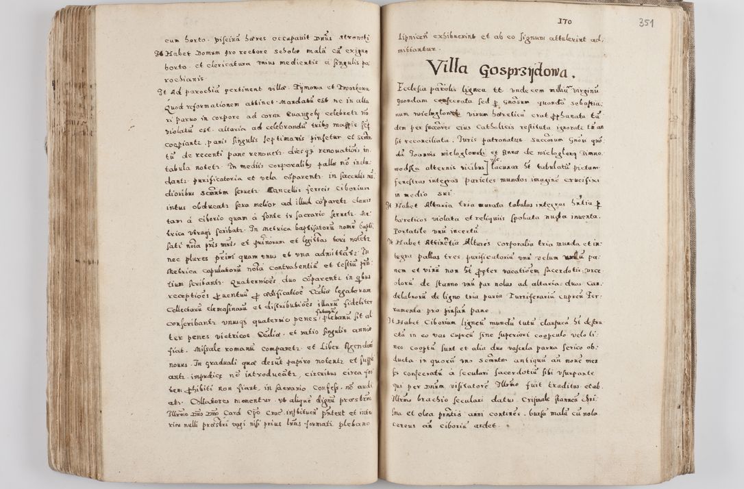 Zdjęcie nr 191 dla obiektu archiwalnego: Acta visitationis exterioris decanatuum Tarnoviensis, Dobcicensis, Woynicensis, Opatowiensis, Lypnicensis et Wielicensis ad Archidiaconatum Cracoviensis pertinentium per venerabilem Christophorum Cazimirski Praepositum Tarnoviensis mandato Illustrissimi Principis et Domini Domini Georgini Divina Miseratione S. R. Ecclessia Tituli S. Sixti Card. Praesbyteri Rzadziwł nuncupati Episcopatus Cracoviensis et Ducatus Severiensis administratoris perpetui in Olica et Neswiesz Ducis et ex commissione admodum Rndi. Dni. D. Stanislai Crasinski Archidiaconi in spiritualibus vicarii et generalis officialis Cracoviensis etc. etc.
