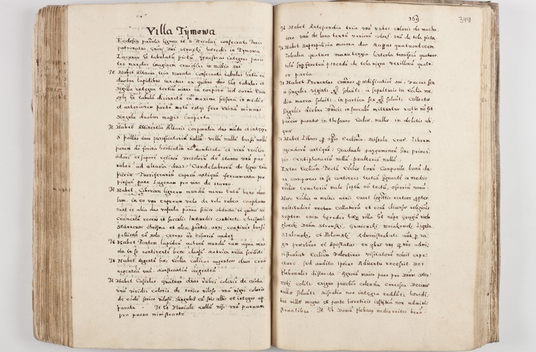 Zdjęcie nr 190 dla obiektu archiwalnego: Acta visitationis exterioris decanatuum Tarnoviensis, Dobcicensis, Woynicensis, Opatowiensis, Lypnicensis et Wielicensis ad Archidiaconatum Cracoviensis pertinentium per venerabilem Christophorum Cazimirski Praepositum Tarnoviensis mandato Illustrissimi Principis et Domini Domini Georgini Divina Miseratione S. R. Ecclessia Tituli S. Sixti Card. Praesbyteri Rzadziwł nuncupati Episcopatus Cracoviensis et Ducatus Severiensis administratoris perpetui in Olica et Neswiesz Ducis et ex commissione admodum Rndi. Dni. D. Stanislai Crasinski Archidiaconi in spiritualibus vicarii et generalis officialis Cracoviensis etc. etc.