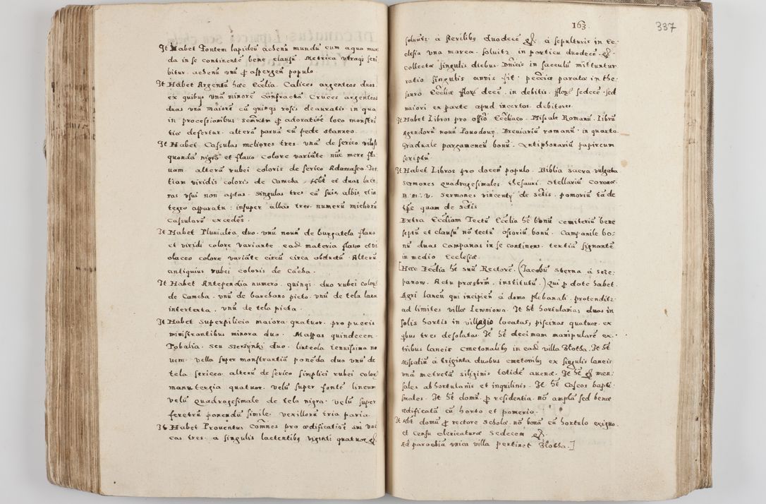 Zdjęcie nr 184 dla obiektu archiwalnego: Acta visitationis exterioris decanatuum Tarnoviensis, Dobcicensis, Woynicensis, Opatowiensis, Lypnicensis et Wielicensis ad Archidiaconatum Cracoviensis pertinentium per venerabilem Christophorum Cazimirski Praepositum Tarnoviensis mandato Illustrissimi Principis et Domini Domini Georgini Divina Miseratione S. R. Ecclessia Tituli S. Sixti Card. Praesbyteri Rzadziwł nuncupati Episcopatus Cracoviensis et Ducatus Severiensis administratoris perpetui in Olica et Neswiesz Ducis et ex commissione admodum Rndi. Dni. D. Stanislai Crasinski Archidiaconi in spiritualibus vicarii et generalis officialis Cracoviensis etc. etc.