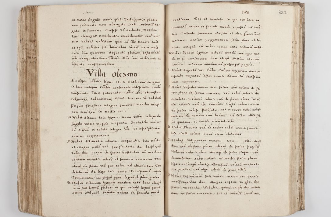 Zdjęcie nr 179 dla obiektu archiwalnego: Acta visitationis exterioris decanatuum Tarnoviensis, Dobcicensis, Woynicensis, Opatowiensis, Lypnicensis et Wielicensis ad Archidiaconatum Cracoviensis pertinentium per venerabilem Christophorum Cazimirski Praepositum Tarnoviensis mandato Illustrissimi Principis et Domini Domini Georgini Divina Miseratione S. R. Ecclessia Tituli S. Sixti Card. Praesbyteri Rzadziwł nuncupati Episcopatus Cracoviensis et Ducatus Severiensis administratoris perpetui in Olica et Neswiesz Ducis et ex commissione admodum Rndi. Dni. D. Stanislai Crasinski Archidiaconi in spiritualibus vicarii et generalis officialis Cracoviensis etc. etc.