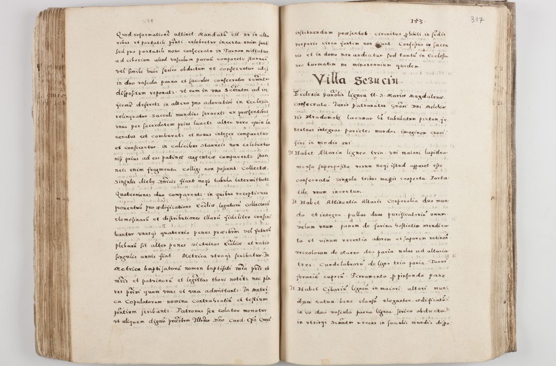 Zdjęcie nr 173 dla obiektu archiwalnego: Acta visitationis exterioris decanatuum Tarnoviensis, Dobcicensis, Woynicensis, Opatowiensis, Lypnicensis et Wielicensis ad Archidiaconatum Cracoviensis pertinentium per venerabilem Christophorum Cazimirski Praepositum Tarnoviensis mandato Illustrissimi Principis et Domini Domini Georgini Divina Miseratione S. R. Ecclessia Tituli S. Sixti Card. Praesbyteri Rzadziwł nuncupati Episcopatus Cracoviensis et Ducatus Severiensis administratoris perpetui in Olica et Neswiesz Ducis et ex commissione admodum Rndi. Dni. D. Stanislai Crasinski Archidiaconi in spiritualibus vicarii et generalis officialis Cracoviensis etc. etc.
