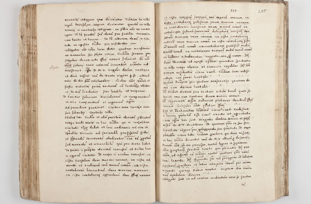 Zdjęcie nr 157 dla obiektu archiwalnego: Acta visitationis exterioris decanatuum Tarnoviensis, Dobcicensis, Woynicensis, Opatowiensis, Lypnicensis et Wielicensis ad Archidiaconatum Cracoviensis pertinentium per venerabilem Christophorum Cazimirski Praepositum Tarnoviensis mandato Illustrissimi Principis et Domini Domini Georgini Divina Miseratione S. R. Ecclessia Tituli S. Sixti Card. Praesbyteri Rzadziwł nuncupati Episcopatus Cracoviensis et Ducatus Severiensis administratoris perpetui in Olica et Neswiesz Ducis et ex commissione admodum Rndi. Dni. D. Stanislai Crasinski Archidiaconi in spiritualibus vicarii et generalis officialis Cracoviensis etc. etc.