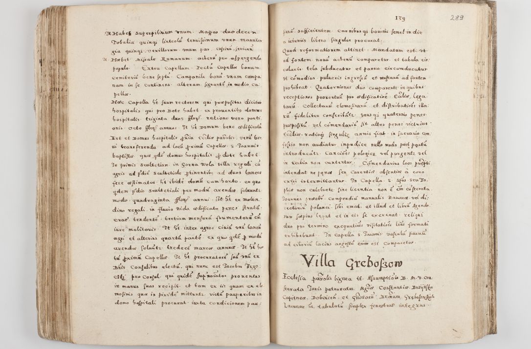 Zdjęcie nr 159 dla obiektu archiwalnego: Acta visitationis exterioris decanatuum Tarnoviensis, Dobcicensis, Woynicensis, Opatowiensis, Lypnicensis et Wielicensis ad Archidiaconatum Cracoviensis pertinentium per venerabilem Christophorum Cazimirski Praepositum Tarnoviensis mandato Illustrissimi Principis et Domini Domini Georgini Divina Miseratione S. R. Ecclessia Tituli S. Sixti Card. Praesbyteri Rzadziwł nuncupati Episcopatus Cracoviensis et Ducatus Severiensis administratoris perpetui in Olica et Neswiesz Ducis et ex commissione admodum Rndi. Dni. D. Stanislai Crasinski Archidiaconi in spiritualibus vicarii et generalis officialis Cracoviensis etc. etc.