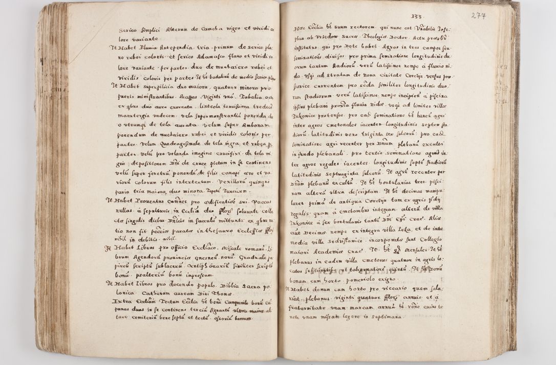 Zdjęcie nr 153 dla obiektu archiwalnego: Acta visitationis exterioris decanatuum Tarnoviensis, Dobcicensis, Woynicensis, Opatowiensis, Lypnicensis et Wielicensis ad Archidiaconatum Cracoviensis pertinentium per venerabilem Christophorum Cazimirski Praepositum Tarnoviensis mandato Illustrissimi Principis et Domini Domini Georgini Divina Miseratione S. R. Ecclessia Tituli S. Sixti Card. Praesbyteri Rzadziwł nuncupati Episcopatus Cracoviensis et Ducatus Severiensis administratoris perpetui in Olica et Neswiesz Ducis et ex commissione admodum Rndi. Dni. D. Stanislai Crasinski Archidiaconi in spiritualibus vicarii et generalis officialis Cracoviensis etc. etc.